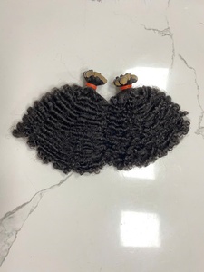 100% Extensions de cheveux humains vietnamiens ruban dans des textures bouclées tissage de cheveux cuticules alignés bonne garantie de Service pour les femmes noires - Product Image 2