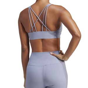 Ropa deportiva para mujer, Sujetador deportivo personalizado para gimnasio, cintura alta, transpirable, tejido con memoria, levantamiento de glúteos, conjuntos cortos de Yoga de secado rápido - Product Image 3