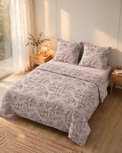 Wholesale 3-Piece Microfiber Printed <b>Bedding</b> Set, Soft Printed Flatsheet and Pillowcase, king Size for Home/Hotel - Product Image 3