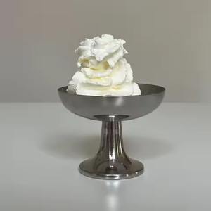 ถ้วยไอศกรีมโลหะพร้อมช้อนสแตนเลสสำหรับร้านอาหาร - Product Image 6