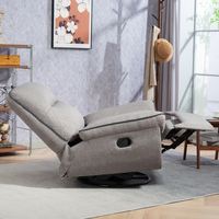 Meubles de Maison Pivotant Grand et Grand Canapé Inclinable Fauteuil de Jeu à Bascule Inclinable