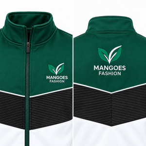 MANGOES FASHION Chándal Deportivo Unisex de Invierno, Dos Piezas, 100% Algodón, Casual, Lavado Ácido, Transpirable, con Cremallera Completa - Product Image 4
