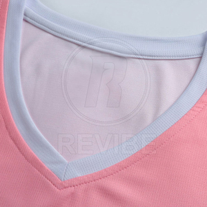 ชุดบาสเก็ตบอลแบบใหม่ ระบายอากาศได้ดี ปรับแต่งได้ตามต้องการ เสื้อและกางเกงกีฬาคุณภาพสูง ผลิตจากโพลีเอสเตอร์ 100% สีสันตามสั่ง - Product Image 2