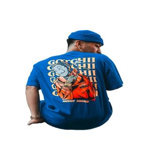 T-shirt à col rond pour hommes Streetwear vente en gros 100% coton dans différentes méthodes d'impression et matériaux en stock à vendre - Product Image 1