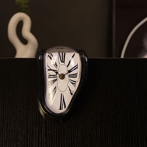 DALI Quartz Watches <b>Table</b> <b>Clock</b> Melting Wall <b>Clock</b> Design for Holiday Christmas Decorations Christmas Gifts - Product Image 5