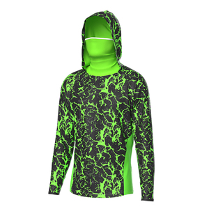 Vêtements de sport de haute qualité en gros, chemise de pêche grande taille, sublimation, 100% polyester, douce, respirante, anti-UV, séchage rapide - Product Image 3