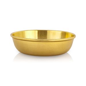 Elegante Tazón de Aluminio para Servir Ensaladas, Frutas y Aperitivos, con un Acabado Contemporáneo y Elegante para la Mesa - Product Image 1