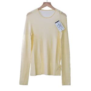 Black <b>Long</b> <b>Sleeve</b> Knitted T-Shirt O-Neck Slim Fit Solid Color Minimalist Men's <b>Top</b> - Product Image 5