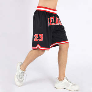 <b>Customized</b> Sports Team Shorts 100% Polyester Mesh Sublimated Club Name Training Basketball Athletic Shorts for Teamwear - Product Image 3