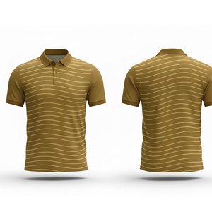 เสื้อโปโลพิมพ์ลายดิจิตอลแบบซับลิเมชั่น – เสื้อทีมพิมพ์ลายทนต่อการซีดจางสำหรับผู้ชาย ผู้หญิง และเยาวชน แห้งเร็ว ระบายอากาศได้ดี เหมาะสำหรับการเล่นกีฬา - Product Image 5