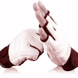 Guantes de medio dedo con correa ajustable para muñeca para Taekwondo, personalizables, gran oferta, guantes de Taekwondo con MOQ bajo - Product Image 3