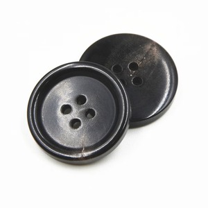 Boutons en corne de buffle naturelle, finis, vierges, pour accessoires vestimentaires, haute qualité, vente en gros - Product Image 5