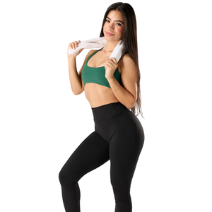 Sujetador Deportivo de Soporte Medio para Mujer, Copas A y B, para Yoga, Gimnasio, Ejercicio, Estiramiento, Ajuste Cómodo, Ropa Deportiva Minimalista - Product Image 4