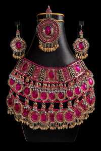 Afghan Kuchi Handmade Jewellery <b>Set</b> in Different Grades and Prices New Design Afghani Jewellery <b>Sets</b> for Wedding - Product Image 6