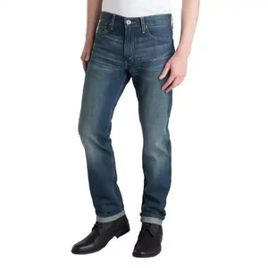 Premium Men Washed Denim Pants with Casual Comfort and Streetwear Inspiration Premium Men Washed Denim Pants - Product Image 1