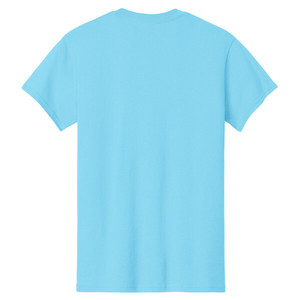 T-shirt formel à col montant brodé, anti-boulochage, 100 % coton, écologique, coupe oversize, épaules tombantes, pour homme, couleurs personnalisées 2025 - Product Image 5