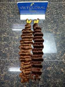 Venta al por mayor 100% Virgen Remy Grado Extensiones de cabello humano vietnamita Onda recta sedosa Máquina de 8-30 pulgadas Trama doble Todos los colores - Product Image 2