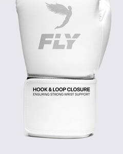 Guantes de Boxeo Fly de Cuero Original de Alta Calidad, 100% Más Vendidos, Hechos en Pakistán, Guantes de Boxeo Blancos para Hombre - Product Image 3