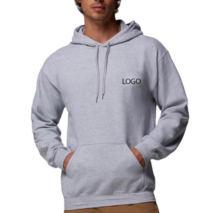 Heather <b>Grey</b> <b>Classic</b> <b>Hoodie</b> <b>For</b> <b>Men</b> Premium Soft Cotton <b>Pullover</b> Casual Everyday Streetwear Warm Winter <b>Sweatshirt</b> - Product Image 1