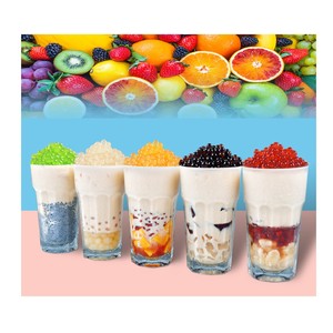 50g en vrac Perles de boba éclatantes à la pêche naturelle - Product Image 3
