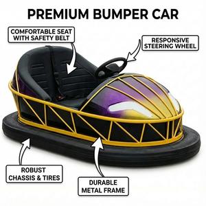 Wholesale Supply Blaze Bumper Car Battery Operated Ride On Toy For Kids With 360 Degree Spin And LED Lights Available For Sale - Product Image 2