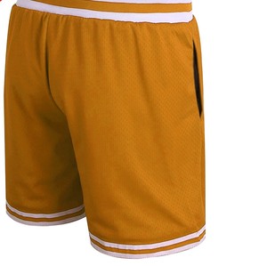 Shorts de sport pour hommes en denim respirant à séchage rapide, maille solide, décontractés, de haute qualité, marque privée, vente en gros du fabricant - Product Image 2