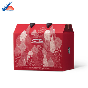 Caja de Papel Kraft Premium con Asa de Cuerda para Empaque de Productos - Product Image 4