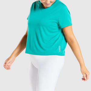 Camiseta Moderna para Mujer, Estilo Urbano, Corte Holgado, Informal y a la Moda, Manga Corta / Camiseta Informal para Mujer, Directo de Fábrica OEM, a la Moda - Product Image 1