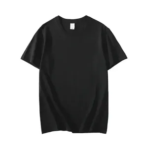 Men's Regular Fit Solid Color Short Sleeve <b>T</b>-<b>Shirt</b> O-Neck Casual Knitted Jersey 100% Cotton <b>Plain</b> Dyed <b>Pink</b> - Product Image 3