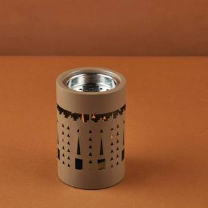 Brûleur d'encens Bakhoor moderne en métal doré - Product Image 6