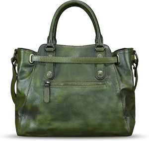 Wholesale Customizable Stylish Elegant Genuine Cowhide Leather Tote Bag Durable Handbag Women's Logo OEM Customized Shoulder Bag - Product Image 2