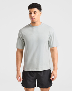 Solid Knitted Cotton Men's Compression <b>T</b>-<b>Shirt</b> Sports Fitness Compression <b>T</b> <b>shirts</b> Unisex Gym Training Workout Athletic Running - Product Image 6