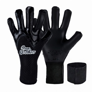 Nuevos Guantes de Portero Blancos y Negros de Alta Calidad de Bana Brothers, Guantes de Portero de Fútbol Profesional con Agarre Fuerte - Product Image 4
