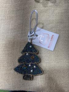 Colgante de Alta Calidad Hecho a Mano, Estilo Bohemio Cristiano, con Imitación de Perla y Cristal Lampwork en Forma de Paz, para Bolsos de Niños - Product Image 6