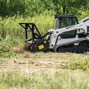 Cargadora frontal de dirección deslizante CAT 259D3 de calidad premium con trituradora Bobcat, motor de 45 toneladas de carga nominal - Product Image 6