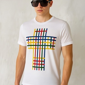เสื้อยืดผู้ชายสำหรับกิจกรรมกลางแจ้ง ผ้าฝ้ายถัก 100% ระบายอากาศได้ดี เสื้อผ้าลำลองสำหรับเดินป่า ตั้งแคมป์ ท่องเที่ยว และสวมใส่ในชีวิตประจำวัน - Product Image 2