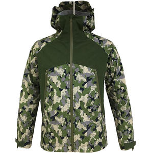 Veste de chasse personnalisée pour l'extérieur, imperméable, softshell, isolée, camouflage, vêtements de chasse, fournisseur en gros OEM ODM - Product Image 5