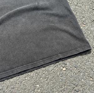 Camiseta Personalizada de Anime Vintage para Hombre, Unisex, 200g, Logotipo Frontal con Impresión Digital, Retro 3D, Negra, Oversize, Lavada - Product Image 2