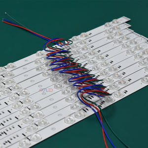 High Brightness 24V Wide Angle Lens 3030 LED Bar Hard <b>Strip</b> <b>Diffuse</b> Lattice <b>Light</b> with Aluminum Base for <b>Light</b> Box Advertising - Product Image 1