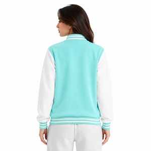 Veste universitaire moderne pour femmes offrant un confort doux, un style tendance et une coupe polyvalente pour le streetwear, les tenues décontractées et l'usage quotidien. - Product Image 3