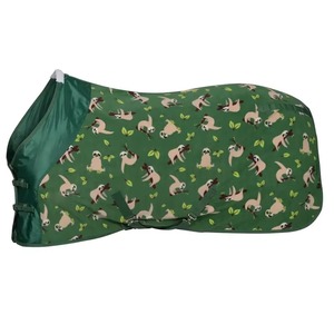 Couverture de cheval personnalisée avec logo, nouvelle collection, qualité supérieure, Oxford 1200D, imperméable, légère, respirante, protection extérieure toutes saisons - Product Image 6