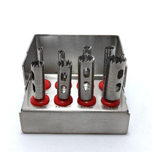 Ensemble de 8 instruments chirurgicaux dentaires manuels à turbine SHAHZIK INTERNATIONAL de qualité supérieure avec irrigation externe pour implants - Product Image 2
