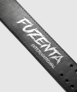 เข็มขัดยกน้ำหนักแบบหนาพิเศษพร้อมตัวล็อคเหล็กสำหรับสควอท ยี่ห้อ Fuzenta International ผลิตจากหนังพรีเมียมสำหรับเพาเวอร์ลิฟติ้ง - Product Image 3