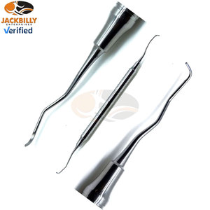 JACKBILLY Curettes Gracey 11/12, Instruments dentaires parodontaux manuels, manche creux, orthodontiques, double extrémité, usage hospitalier MOL - Product Image 4
