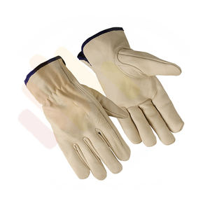 Gants de conduite en cuir pour hommes et femmes, gants de voiture doux et antidérapants, utilisation toutes saisons - Product Image 1