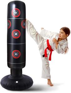 Sac de frappe en cuir véritable professionnel, produit de haute qualité fabriqué en gros, sac d'entraînement de boxe avec chaîne métallique - Product Image 6