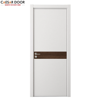 Portes intérieures en bois massif, PVC et WPC, isolation phonique, pour appartement, salon, hôtel, chambre, salle de bain, cuisine, villa, école
