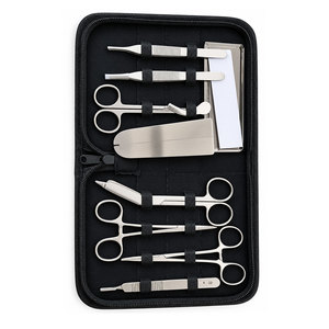 Juego de Instrumentos de Cirugía Plástica de Acero Inoxidable de Alta Calidad Personalizado, Kit de Cirugía Menor con Estuche con Cierre, Fabricante Pakistán - Product Image 3