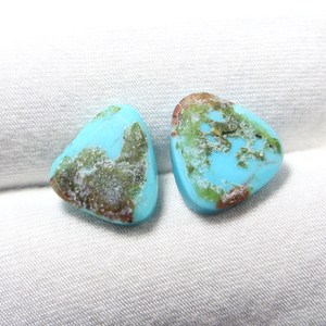 Turquesa Natural Sleeping Beauty Arizona, Par de Gemas Sueltas con Corte Elegante para Joyería - Product Image 3