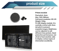 Panel de Video Wall LED de Alta Frecuencia de Actualización con Soporte OEM, Certificación CE, RoHS y FCC, Fácil Mantenimiento, Pantalla LED HD para Interiores de Centros Comerciales